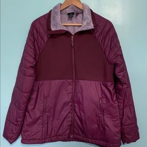 Plum Colored Champion Jacket, GOOD CONDITION